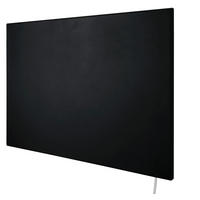 INFRAROT-HEIZPANEEL 100/59,5/3,3 cm 600 W  - Schwarz, Basics, Kunststoff/Metall (100/59,5/3,3cm)
