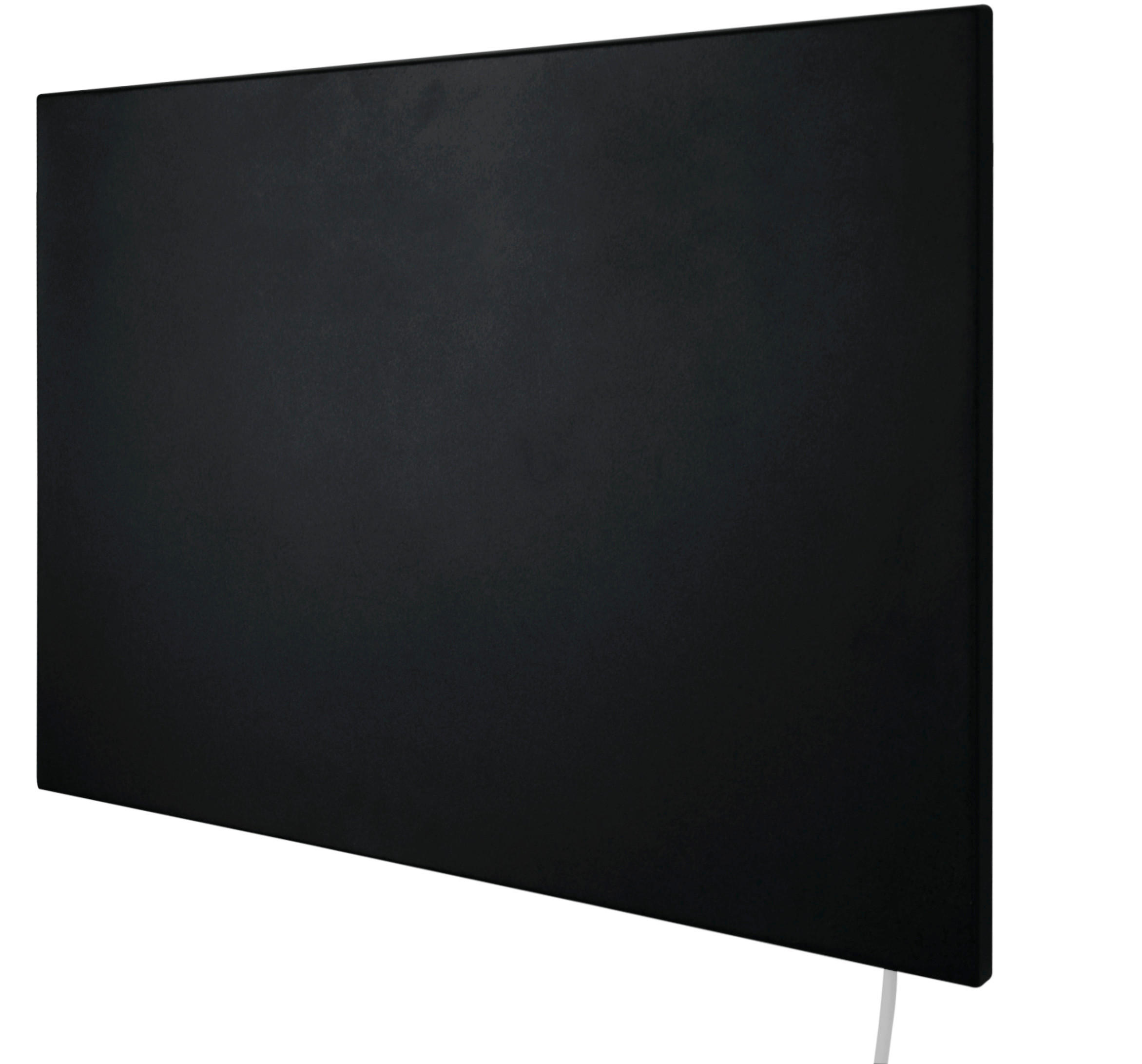 XXXLutz Infrarot-Heizpaneel design Schwarz 59.5x3.3x100 cm