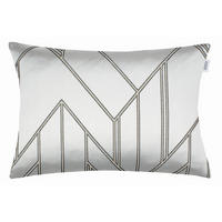 KISSENHÜLLE Elian 38/58 cm  - Anthrazit/Beige, KONVENTIONELL, Textil (38/58cm) - Schöner Wohnen