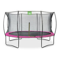 TRAMPOLIN  - Pink, KONVENTIONELL, Kunststoff/Metall (391/268cm) - EXIT Toys