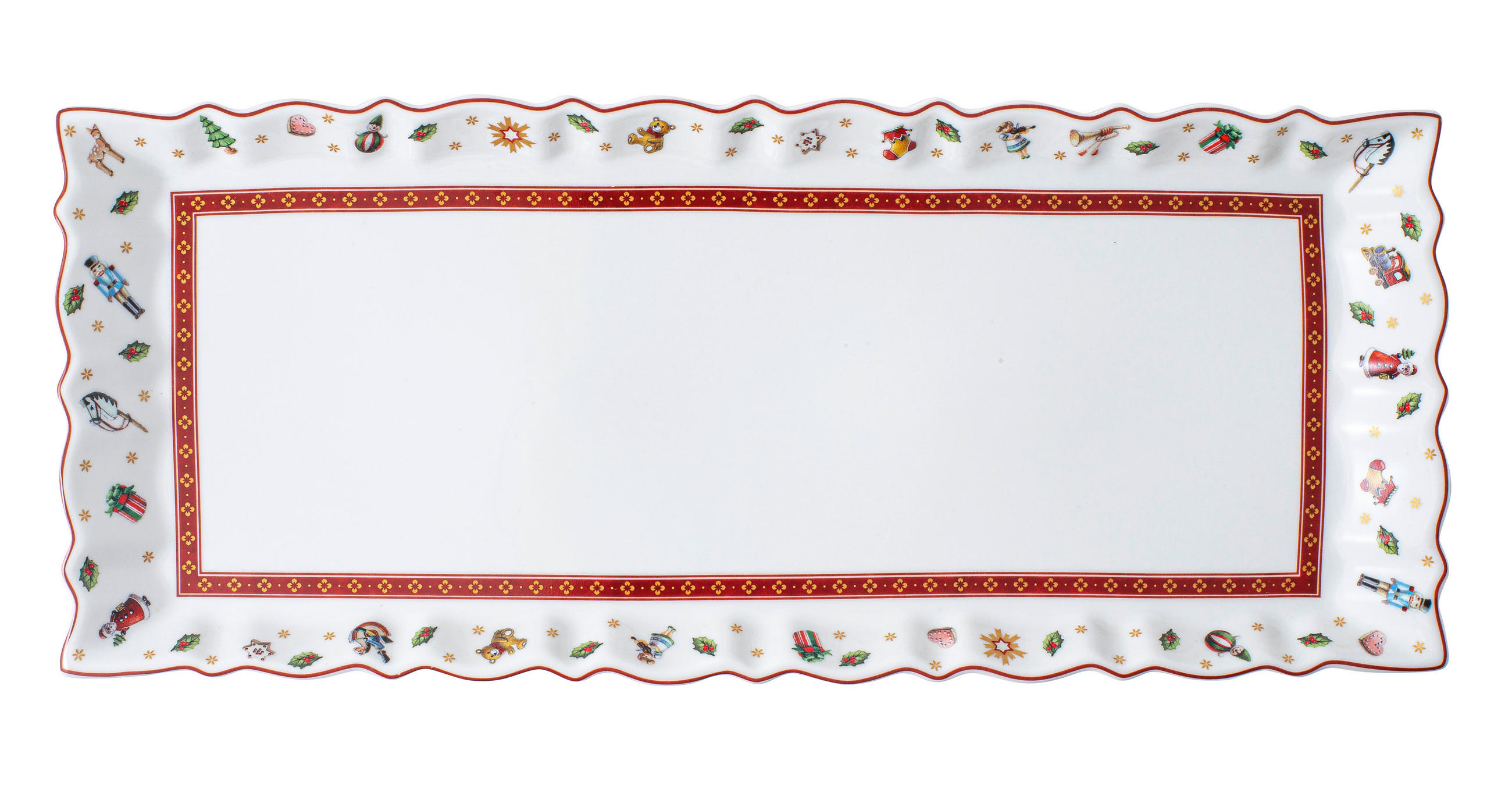 PLADENJ ZA SERVIRANJE    39/16 cm          - bela/večbarvno, Basics, keramika (39/16cm) - Villeroy & Boch