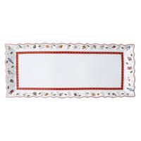 PLADENJ ZA SERVIRANJE    39/16 cm          - bela/večbarvno, Basics, keramika (39/16cm) - Villeroy & Boch