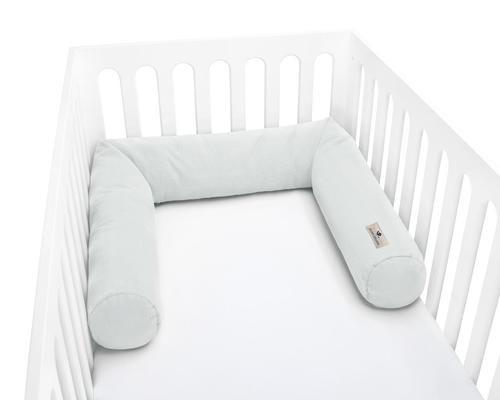 NESTCHENSCHLANGE Terra Musselin   14/180 cm  - Hellgrau, Basics, Textil (14/180cm) - Zöllner