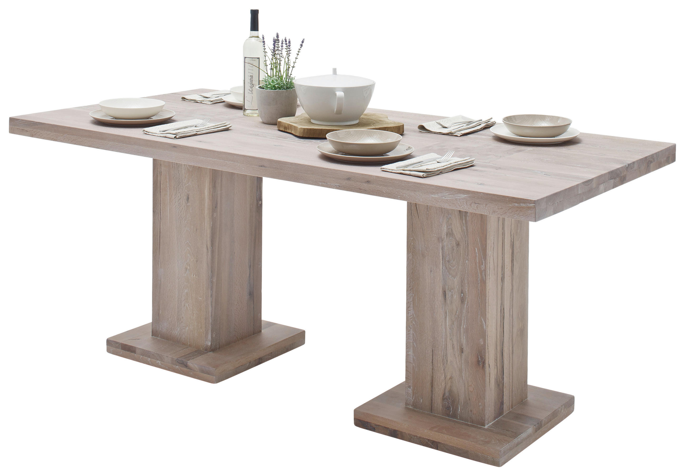 ESSTISCH in Holz 220/100/76 cm  - Konventionell, Holz (220/100/76cm) - MID.YOU