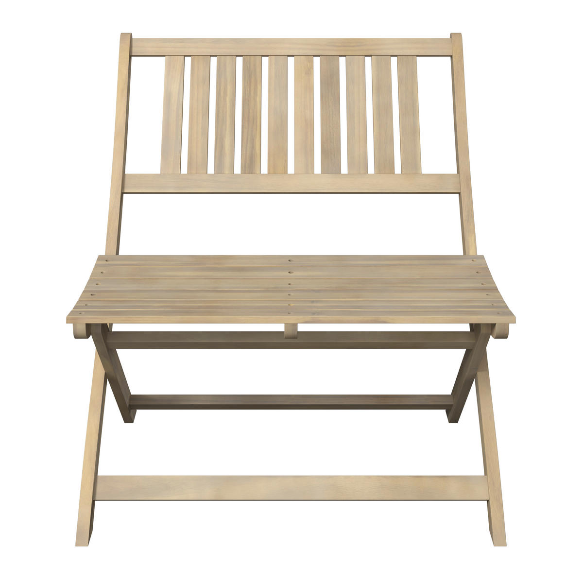 GARTENBANK 80/86/54 cm  in Akaziefarben  - Akaziefarben, MODERN, Holz (80/86/54cm) - Beldano