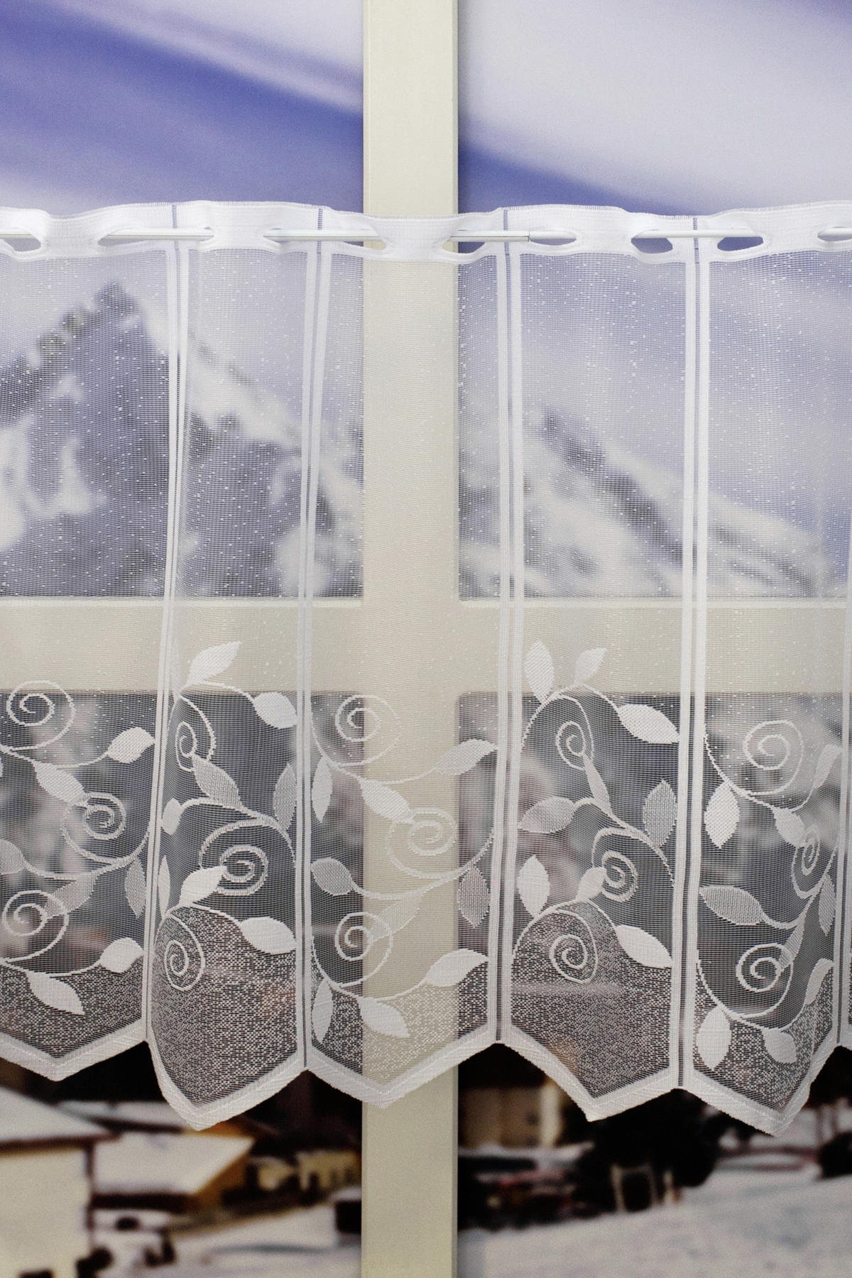 FÜGGÖNYANYAG fm - fehér, Basics, textil (60cm)