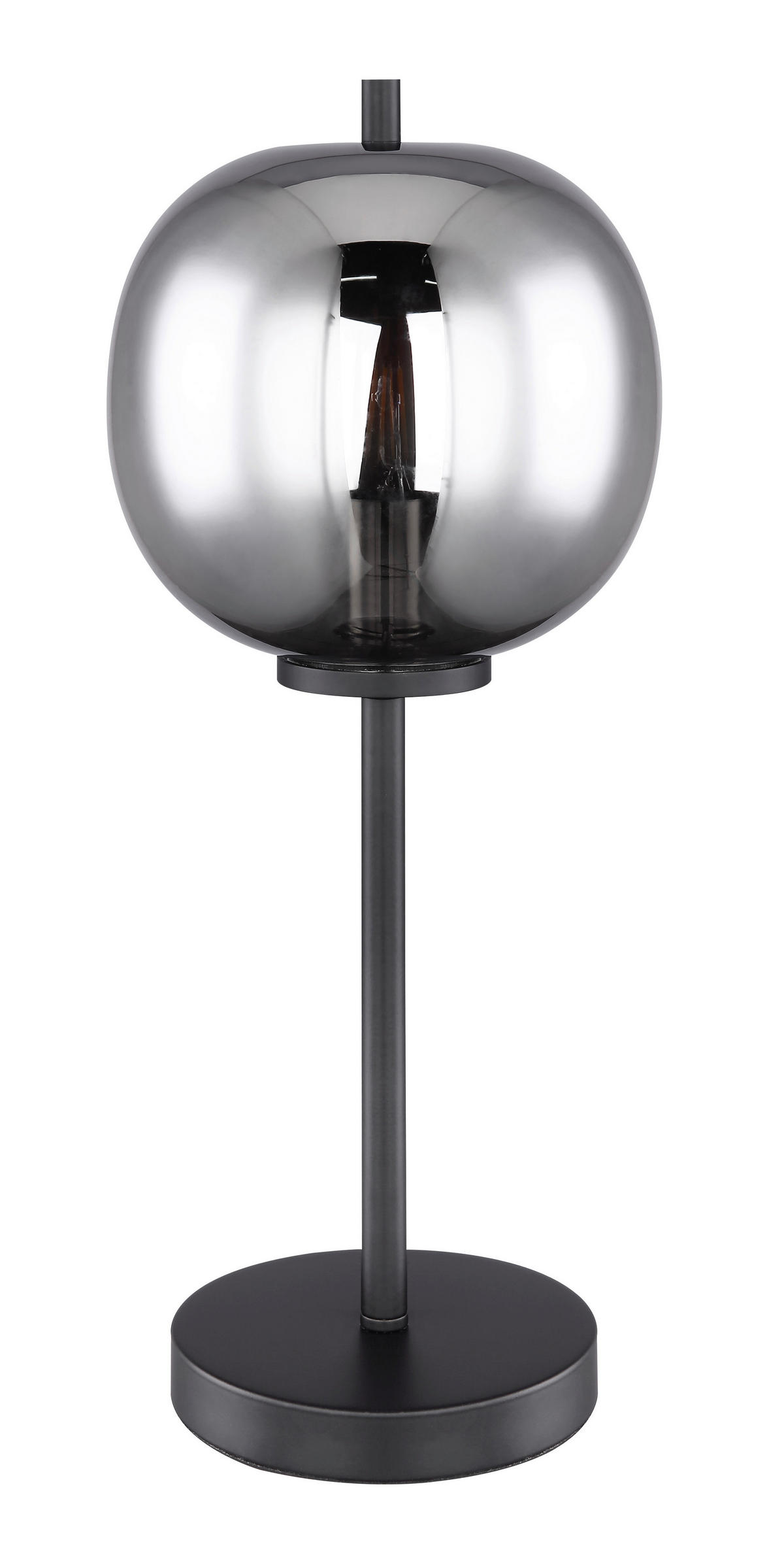 BORDSLAMPA 18,5/45 cm   - svart, Design, metall/glas (18,5/45cm) - Dieter Knoll