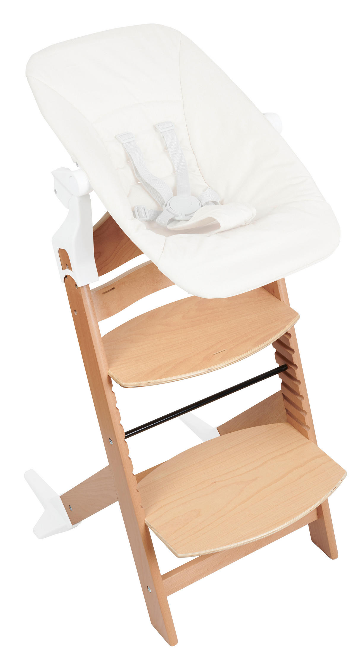 HOCHSTUHL LUNCH Naturfarben  - Naturfarben, LIFESTYLE, Holz (45/50,5/78,5cm) - My Baby Lou