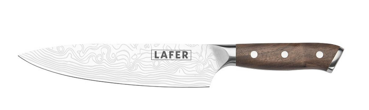 MESSERSET Touch 5-teilig  - Graubraun, Basics, Holz/Metall - Johann Lafer