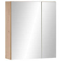 SPIEGELSCHRANK 60/70/20 cm  - Eiche Artisan, MODERN, Glas/Holzwerkstoff (60/70/20cm) - MID.YOU