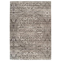 KOBEREC TKANÝ NA PLOCHO, 160/230 cm, šedá - šedá, Konvenční, textil (160/230cm)