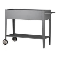 DEKOWAGEN  - Grau, Basics, Metall (103/80/40cm)