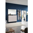 GARDEROBE 4-teilig  in 180/190/24,3 cm  - Beige/Schwarz, KONVENTIONELL, Glas/Holzwerkstoff (180/190/24,3cm) - Voleo