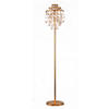 STEHLEUCHTE 30/30/167 cm    - Beige/Goldfarben, KONVENTIONELL, Naturmaterialien/Kunststoff (30/30/167cm)