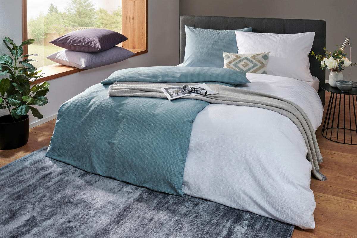 POVLEČENÍ, krep, bílá, 140/220 cm - bílá, Basics, textil (140/220cm) - Esposa