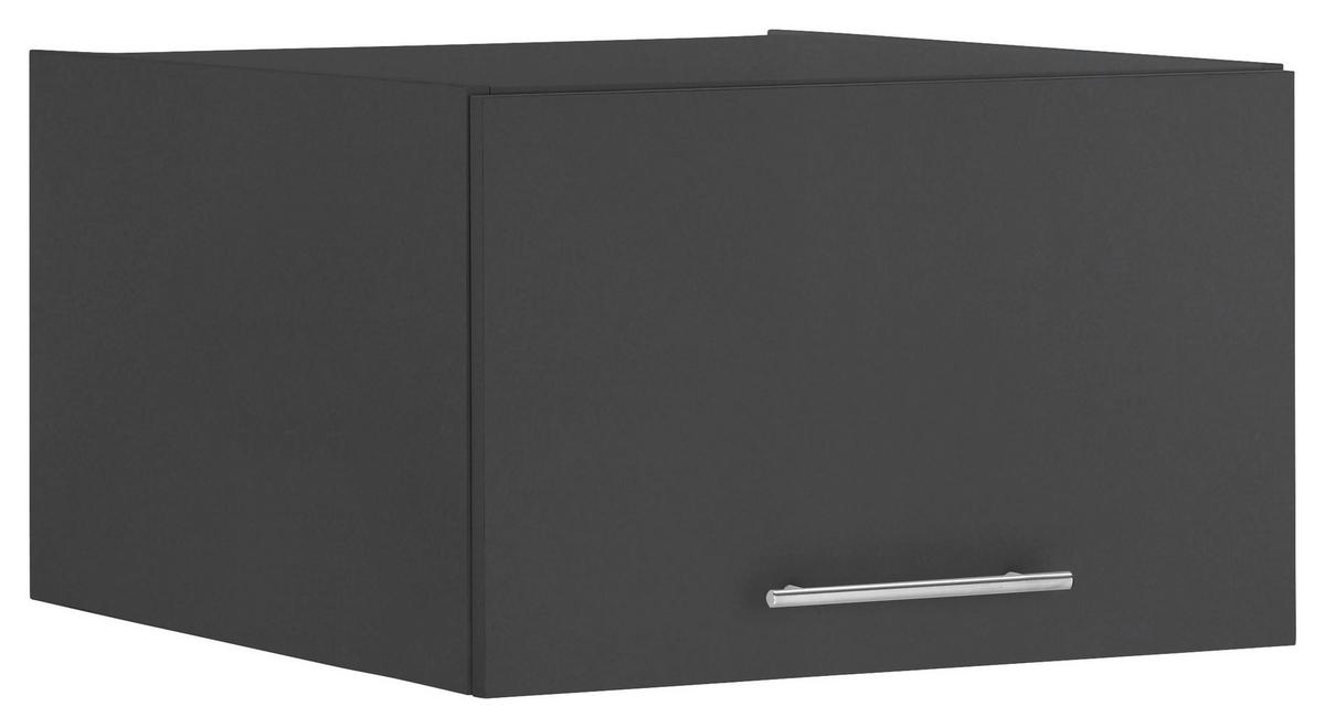 AUFSATZSCHRANK 60/38/68 cm  in  - Chromfarben/Anthrazit, Design, Holzwerkstoff/Metall (60/38/68cm)
