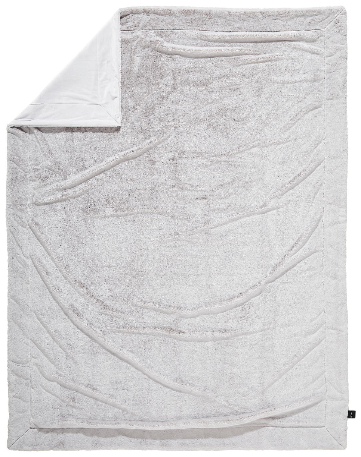 KRZNENA ODEJA 150/200 cm srebrne barve  - srebrne barve, Design, tekstil (150/200cm) - Novel