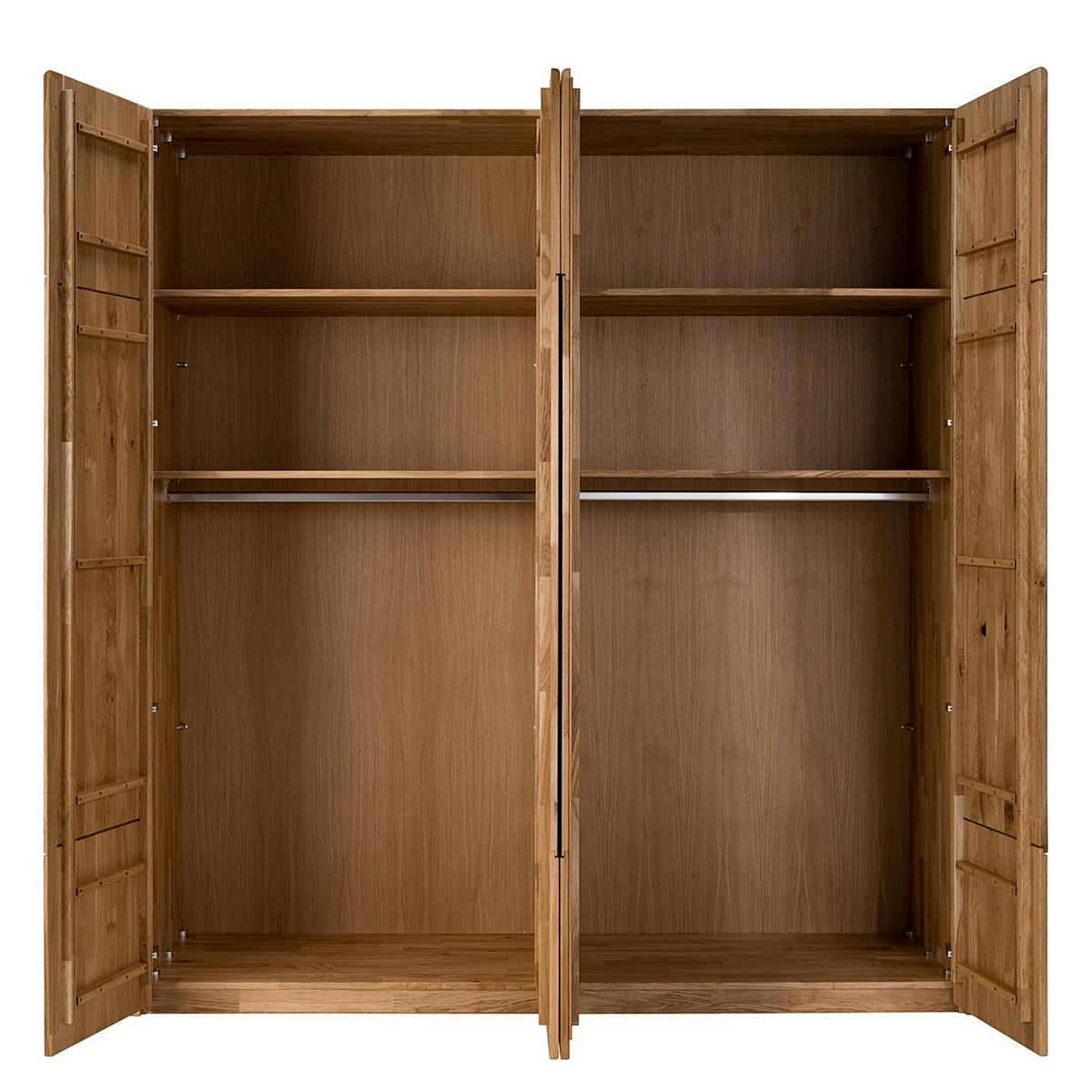 DREHTÜRENSCHRANK  in Eichefarben  - Eichefarben, MODERN, Holz (302/223/62cm) - MID.YOU
