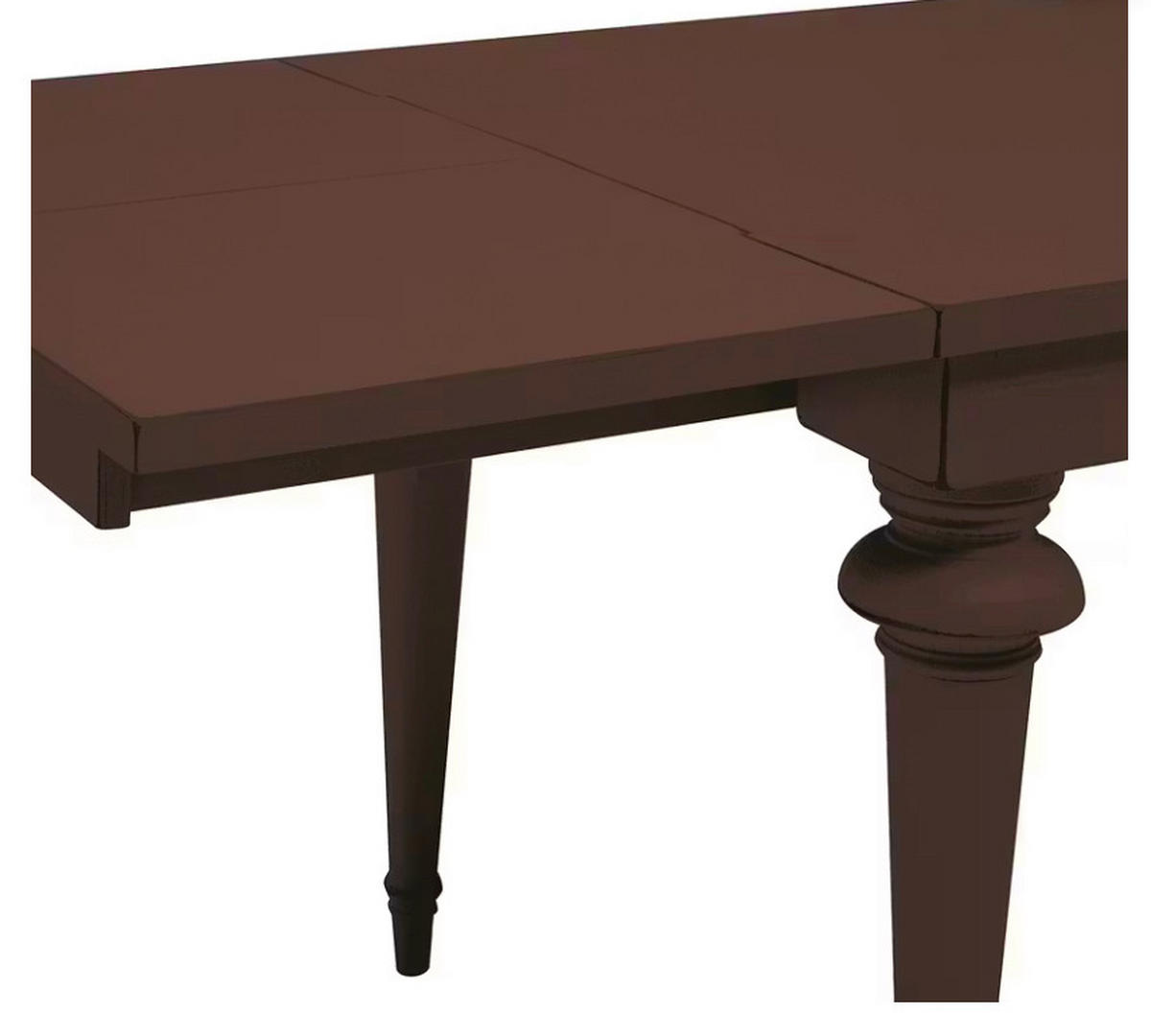 ESSTISCH Nussbaumfarben rechteckig  ausziehbar  - Nussbaumfarben, LIFESTYLE, Holz (182-232/76/90cm) - Livetastic