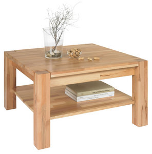 COUCHTISCH Kernbuche massiv quadratisch Buchefarben online Couchtische online shoppen XXXLutz