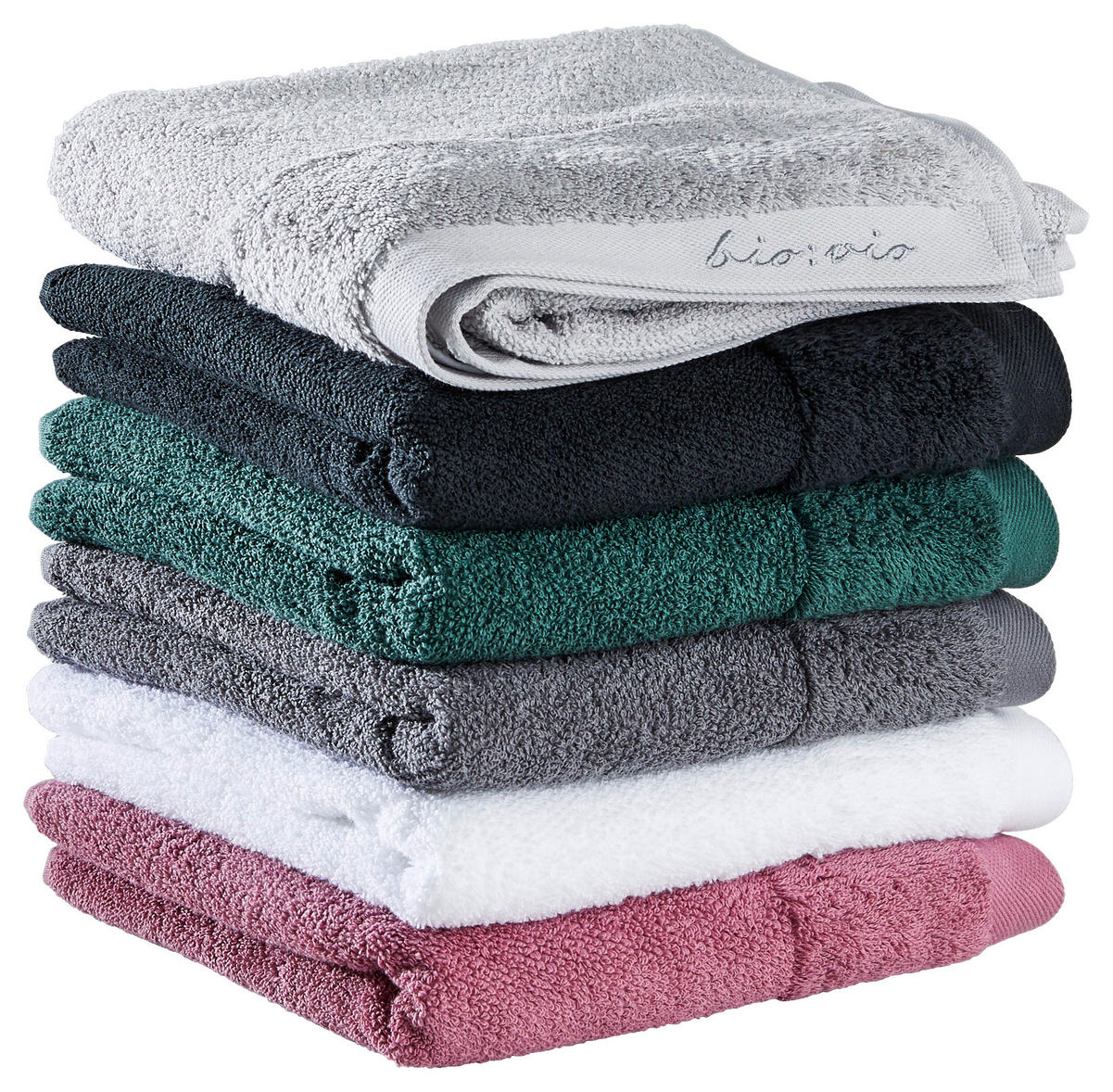 KÉZTÖRLŐ 50/100 cm fehér  - fehér, Natur, textil (50/100cm) - Bio:Vio