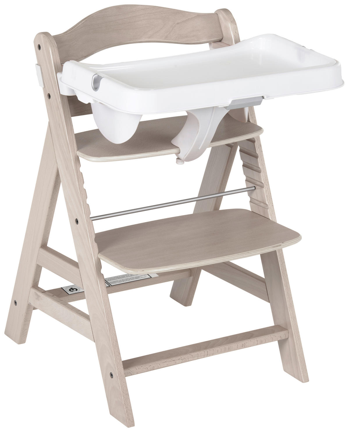 ESS- UND SPIELBRETT ALPHA TRAY  - Weiß, Trend, Kunststoff (46/56,5/22,5cm) - Hauck