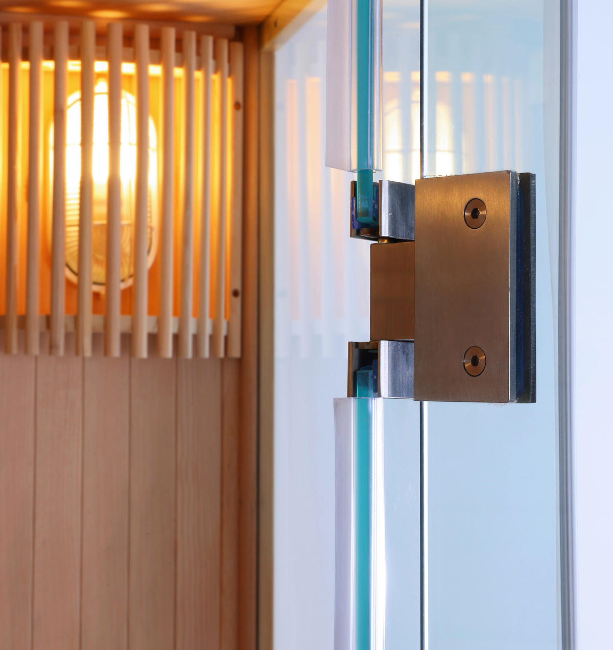 SAUNA für 3 Personen  - Basics, Holz (150/200/150cm)