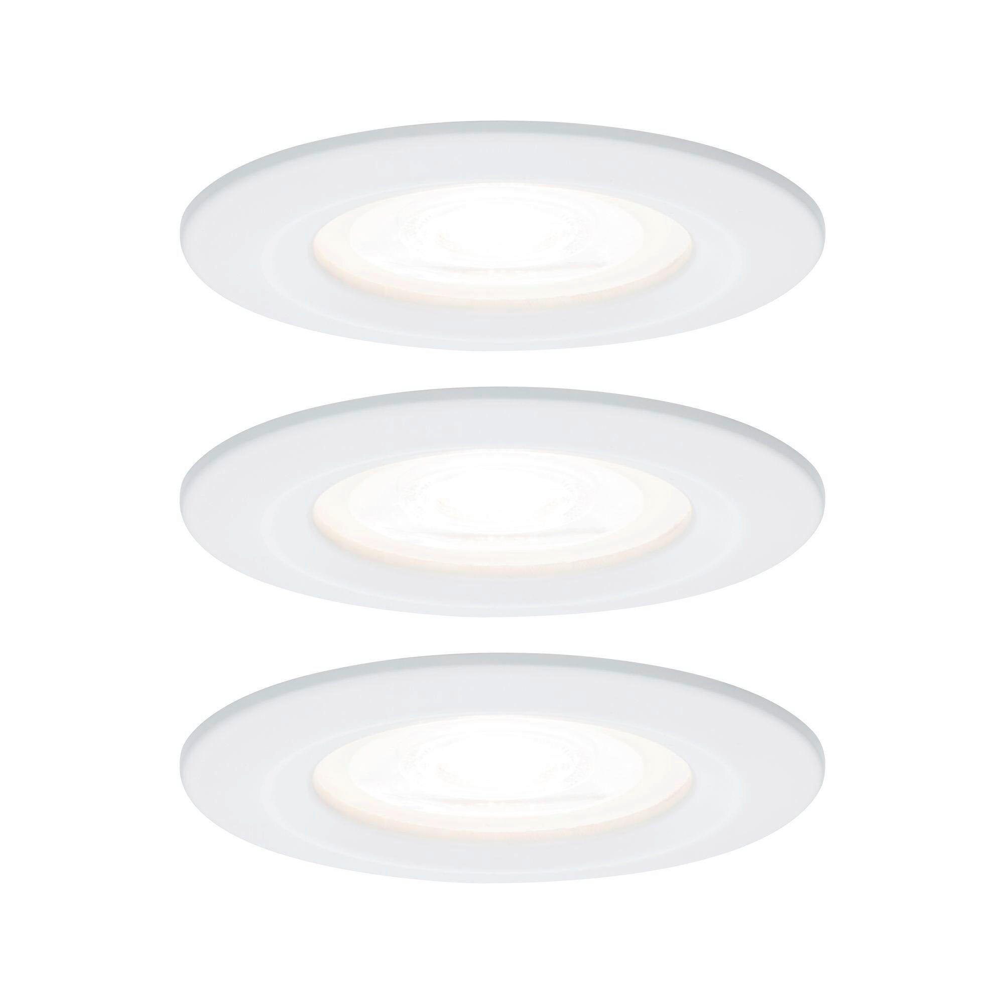 LED-DECKENLEUCHTE 7,8 cm  - Weiß, Basics, Metall (7,8cm) - Paulmann