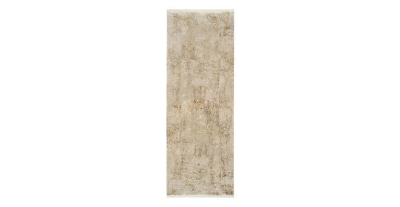 LÄUFER 80/200 cm Avignon Goldfarben, Beige  - Beige/Goldfarben, Design, Textil (80/200cm) - Dieter Knoll