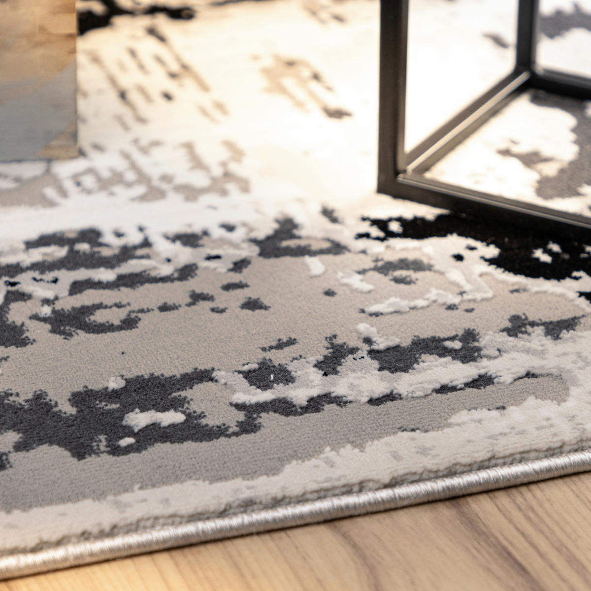 WEBTEPPICH 160/230 cm My Phönix  - Grau, Design, Textil (160/230cm) - Novel