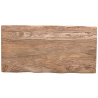 TISCHPLATTE Sheeshamfarben   - Sheeshamfarben, Design, Holz (180/90/5,5cm) - Landscape