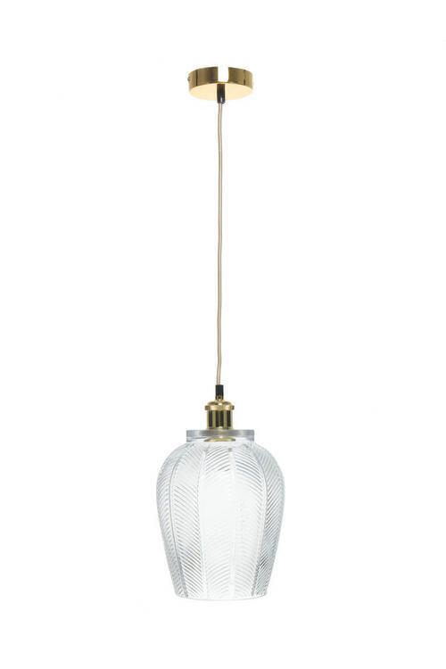 HÄNGELEUCHTE  20/34/20 cm   - Klar, Trend, Glas (20/34/20cm) - Kayoom