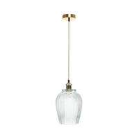 HÄNGLAMPA 20/34/20 cm  - klar, Trend, glas (20/34/20cm) - Kayoom