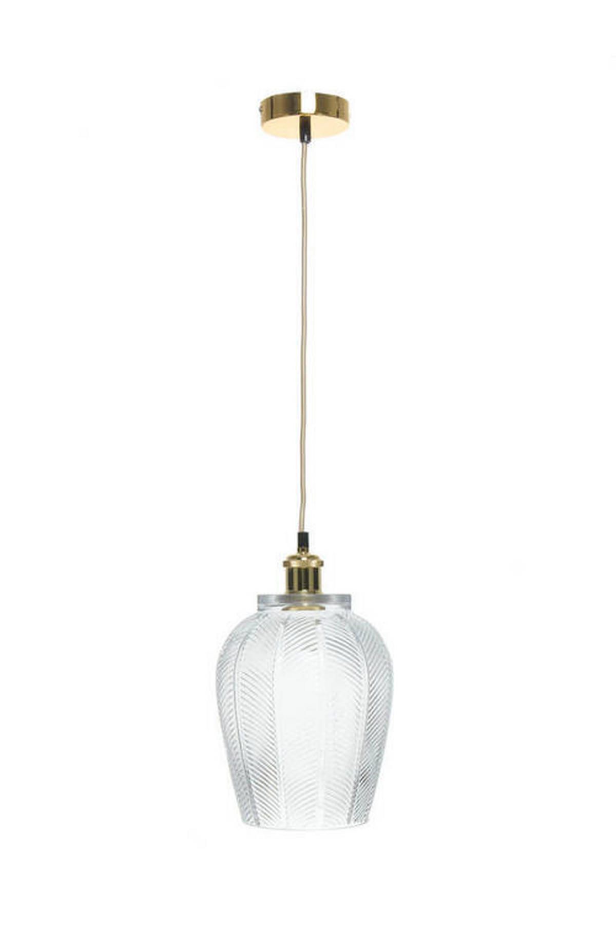 HÄNGLAMPA 20/34/20 cm  - klar, Trend, glas (20/34/20cm) - Kayoom