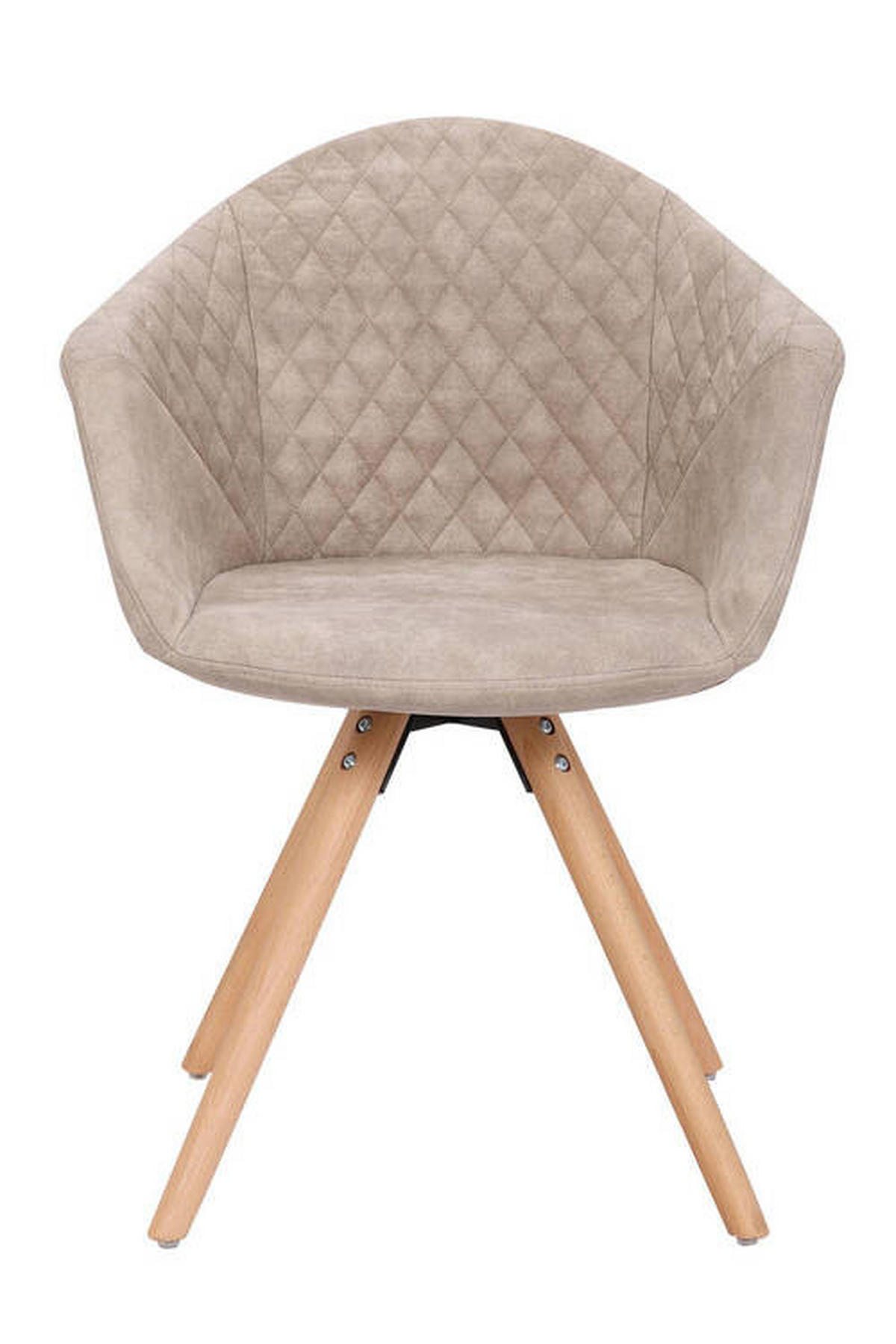 SADA ŽIDLÍ 2 kusy - bílá/krémová, Design, dřevo/plast (59/82/55cm)