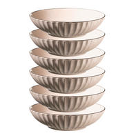TELLERSET Osita 6-teilig  - Creme, Basics, Keramik - Mäser