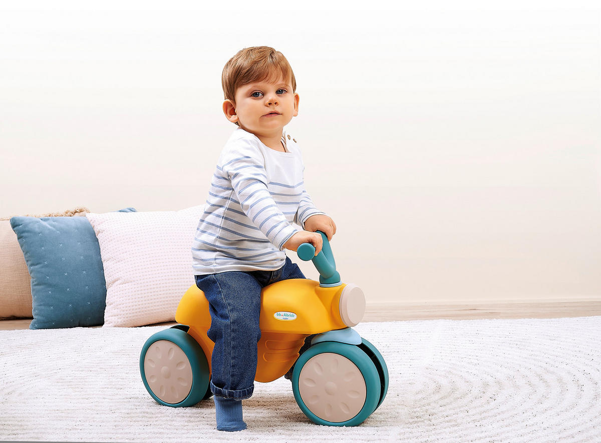 LAUFRAD  - Dunkelgelb, Basics, Kunststoff (55/25,5/37,5cm) - Simba