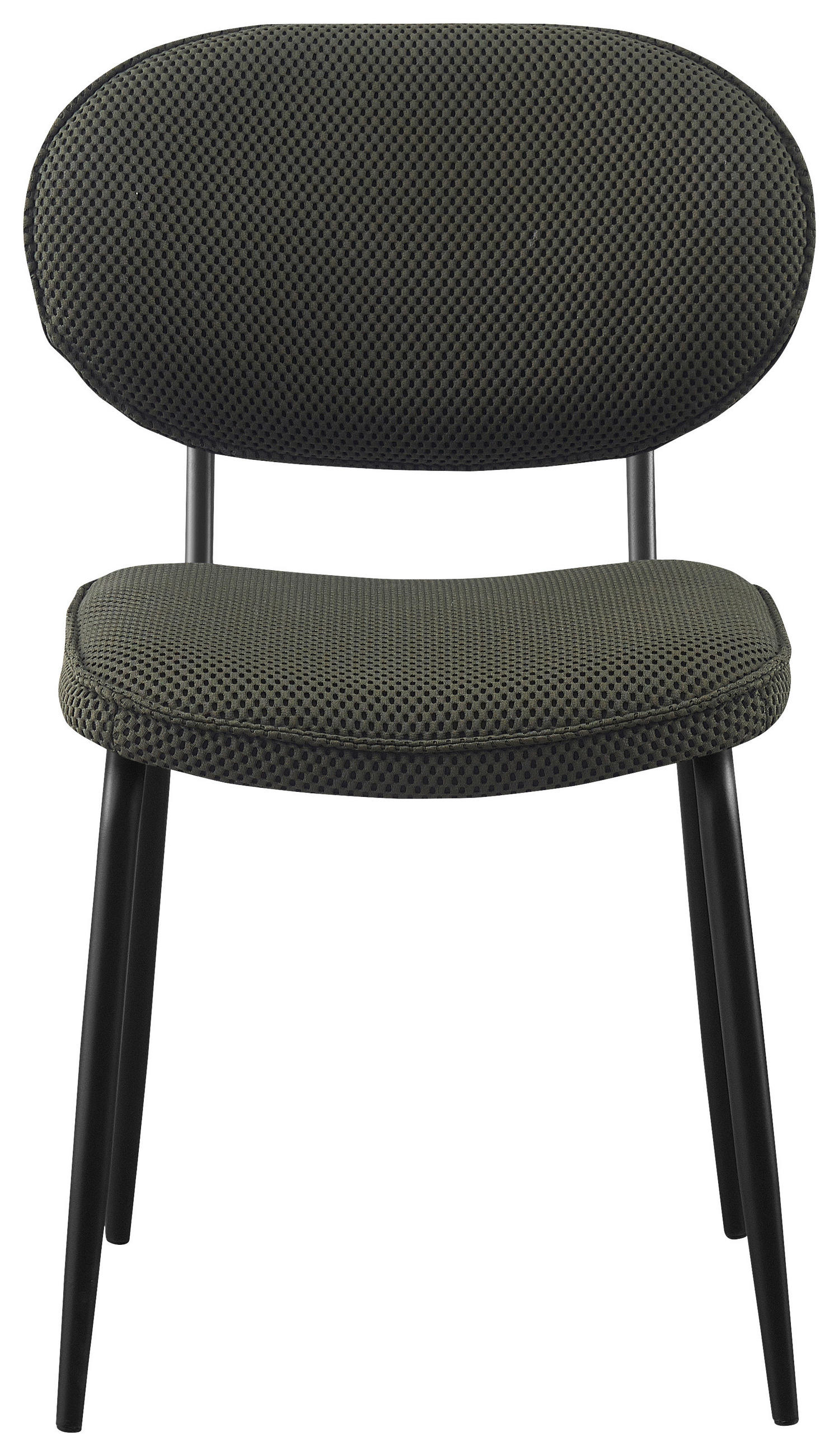 STOL, kovina, tekstil zelena, črna  - črna/zelena, Konvencionalno, kovina/tekstil (45/85/46cm) - Boxxx