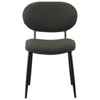STOL, kovina, tekstil zelena, črna  - črna/zelena, Konvencionalno, kovina/tekstil (45/85/46cm) - Boxxx