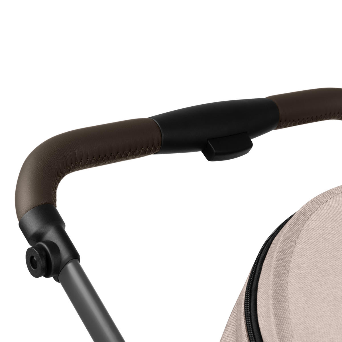 KINDERWAGENSET  Salsa 5 Air All in One Set + Isofix Base Root  Camel  - Anthrazit/Beige, Basics, Textil/Metall (63/118/95.5cm) - ABC Design