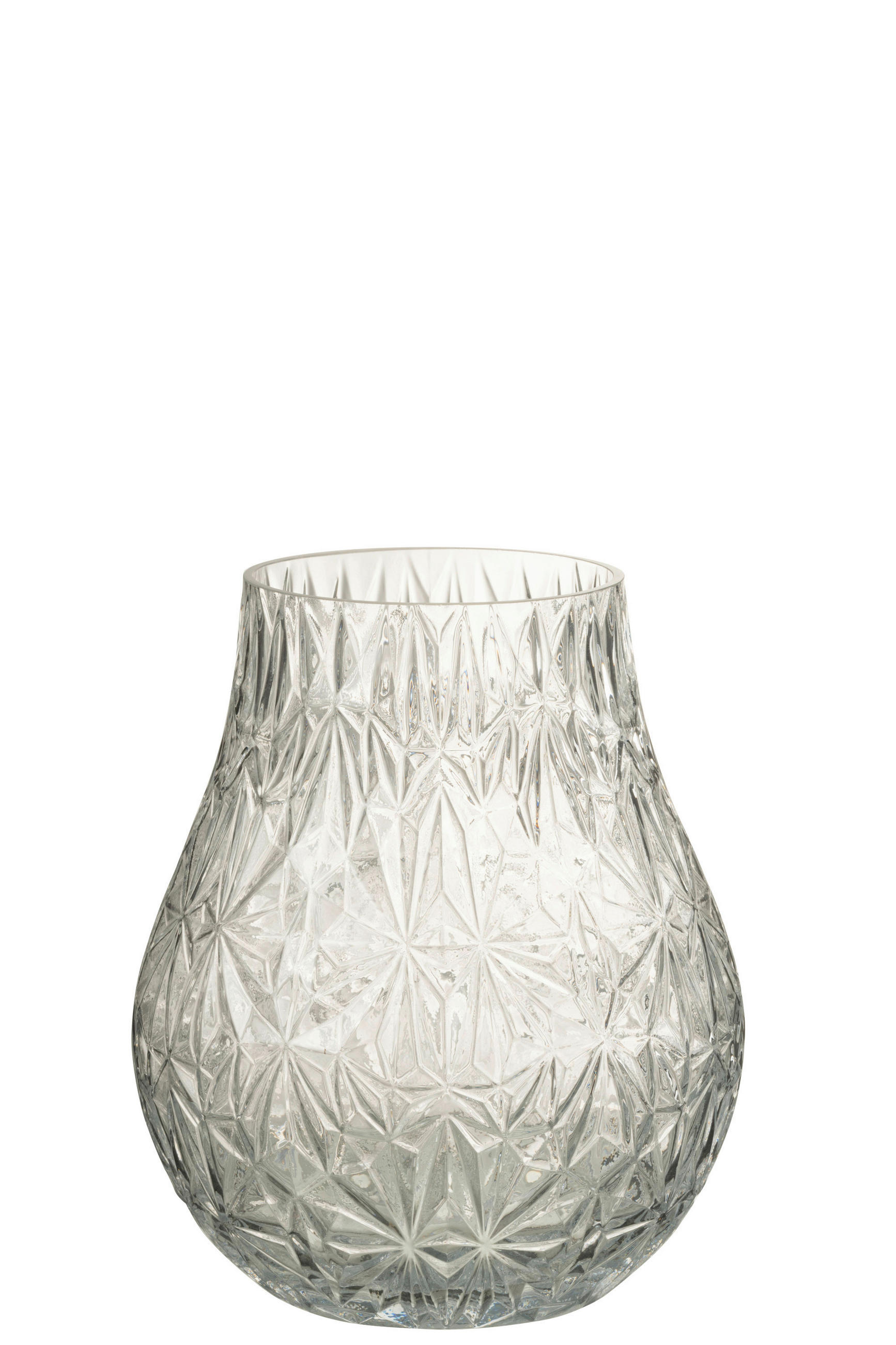 DEKOVASE  - Transparent, Romantik / Landhaus, Glas (18/18/22,5cm) - Ambia Home