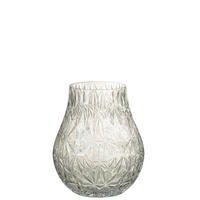 DEKOVASE  - Transparent, Romantik / Landhaus, Glas (18/18/22,5cm) - Ambia Home