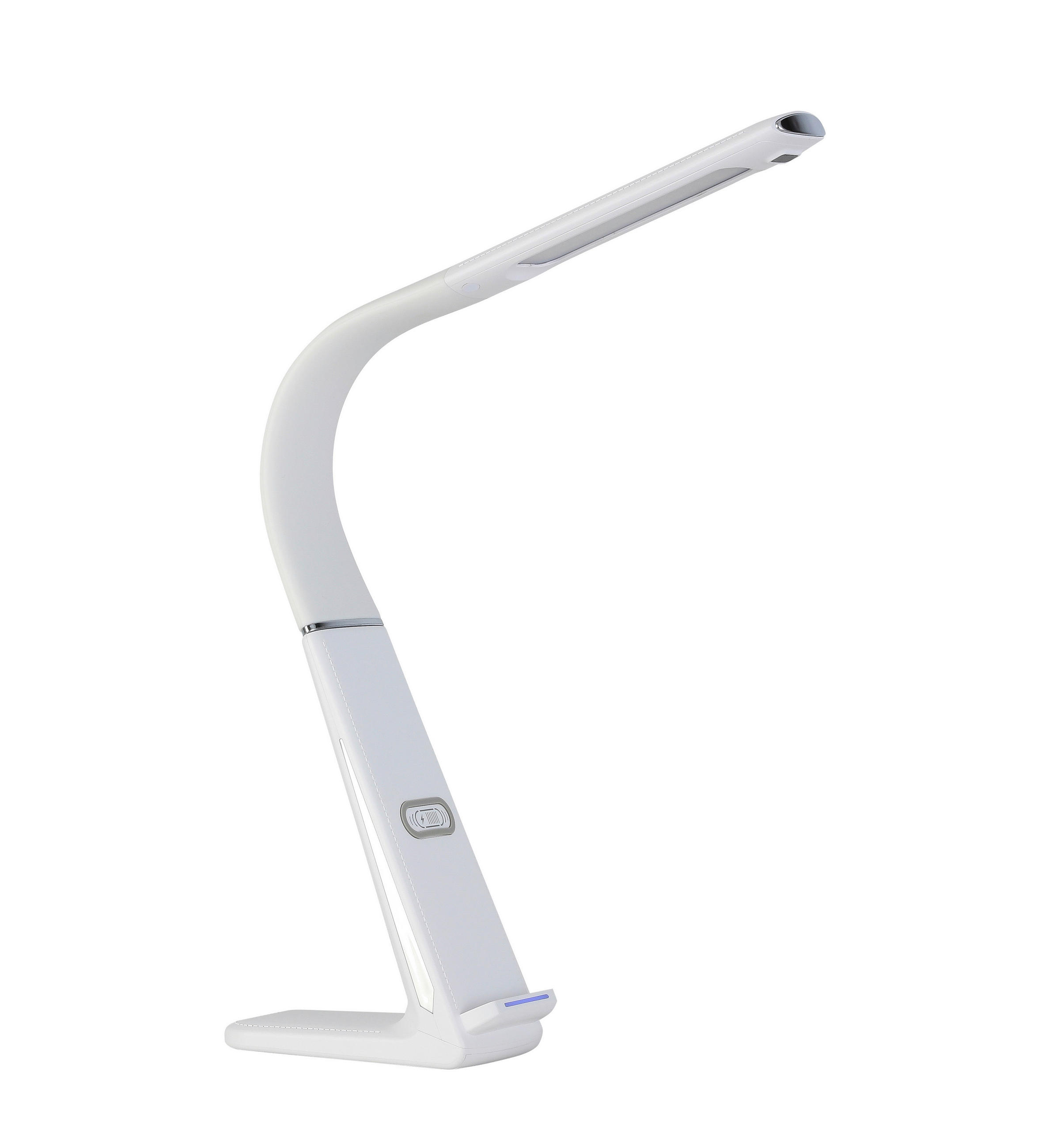 LAMPĂ DE BIROU CU LED - alb, Basics, plastic (6,5/13/48cm) - Novel