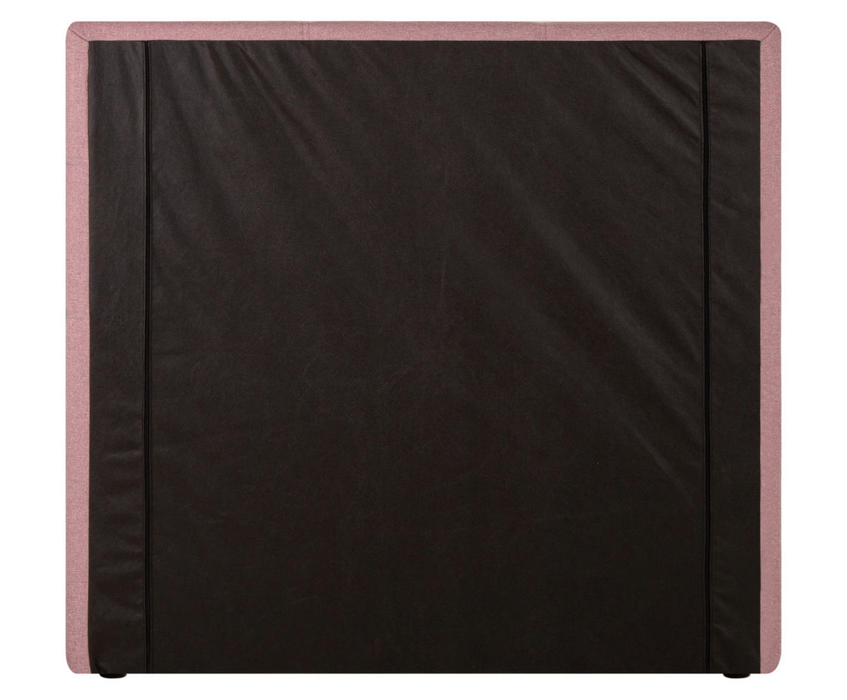 BOXSPRINGBETT 140/200 cm,  in Altrosa  - Schwarz/Altrosa, Design, Kunststoff/Textil (140/200cm) - Welnova