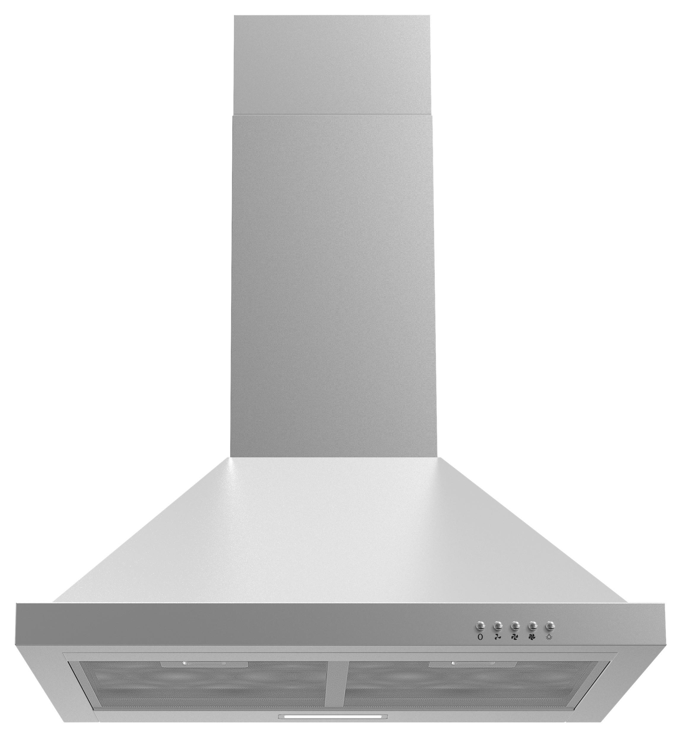 DUNSTABZUGSHAUBE 50882  - Edelstahlfarben, Basics, Metall (60/66-103/50cm) - PKM