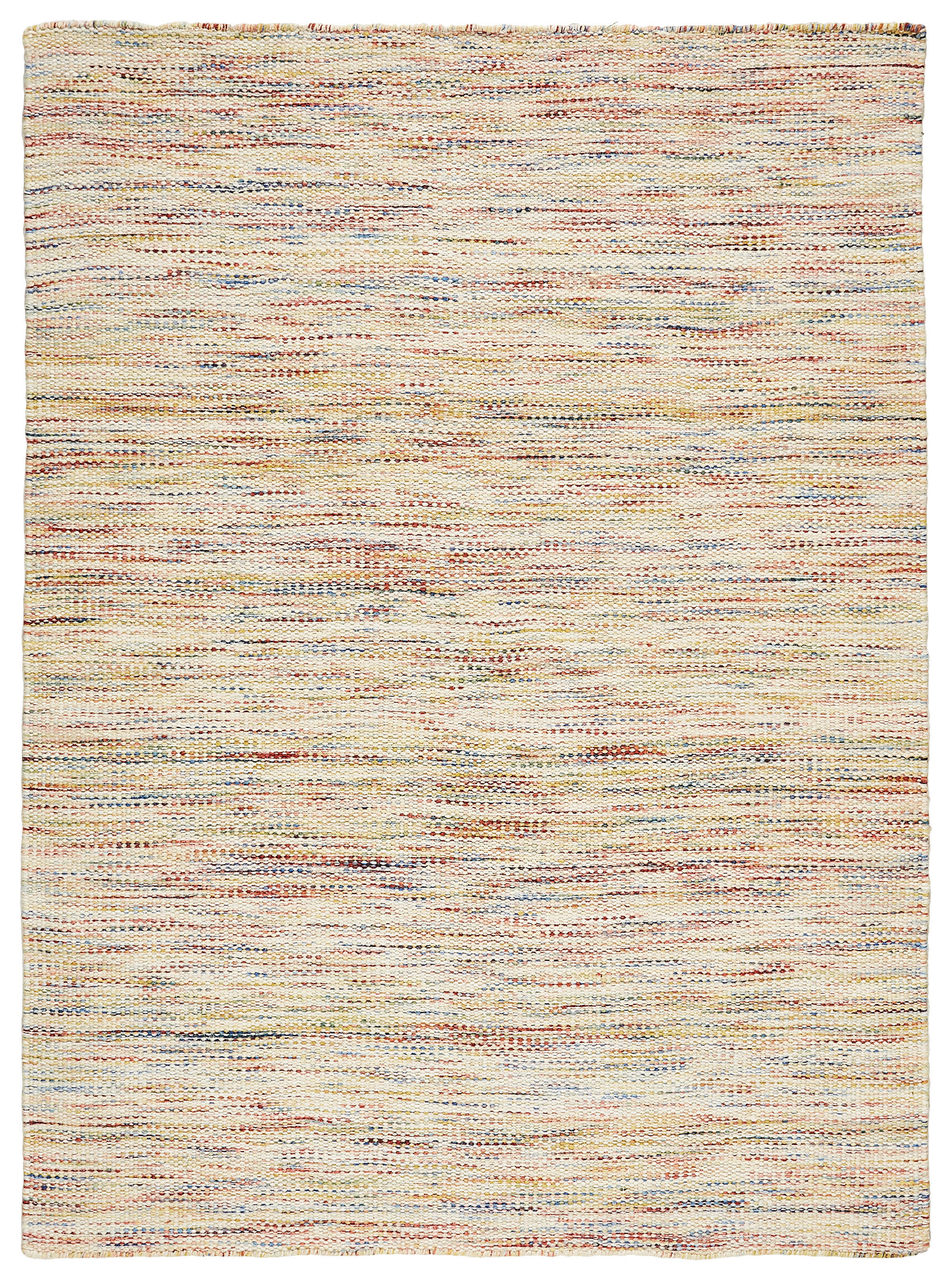 Wollteppich  70/130 cm  Multicolor   - Multicolor, Natur, Textil (70/130cm) - Linea Natura