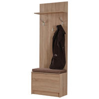 ELŐSZOBAFAL - Sonoma tölgy, Basics, faalapú anyag (67/191,5/35cm) - Carryhome