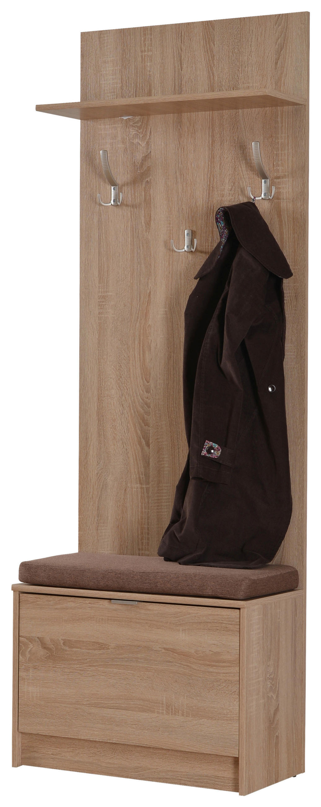 ELŐSZOBAFAL - Sonoma tölgy, Basics, faalapú anyag (67/191,5/35cm) - Carryhome