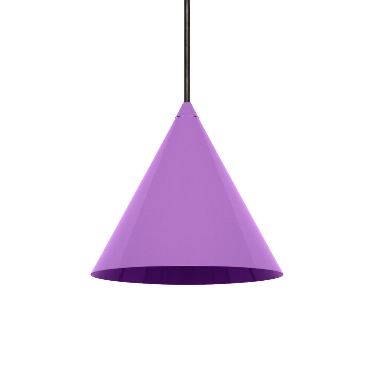 HÄNGELEUCHTE 18/18/98 cm  - Flieder, LIFESTYLE, Metall (18/18/98cm)