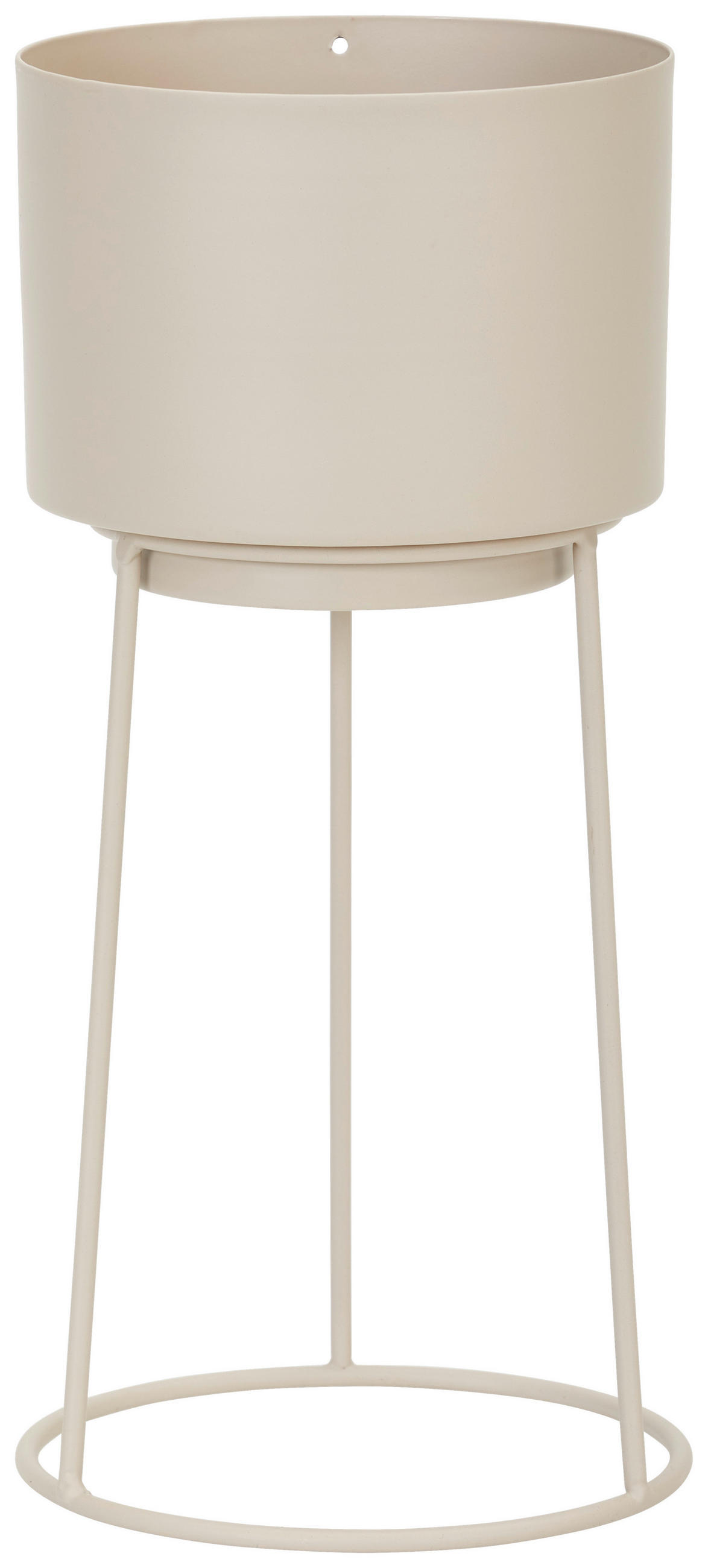 PFLANZENTOPF   - Grau, Trend, Metall (14/30cm) - Ambia Home